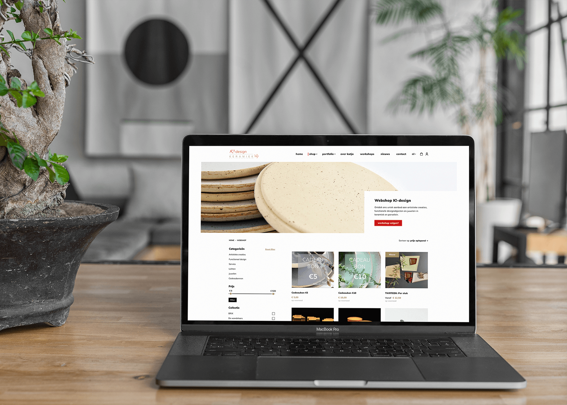 Project K!-design | lsDevign - Web Development en Webdesign op maat regio Lichtervelde