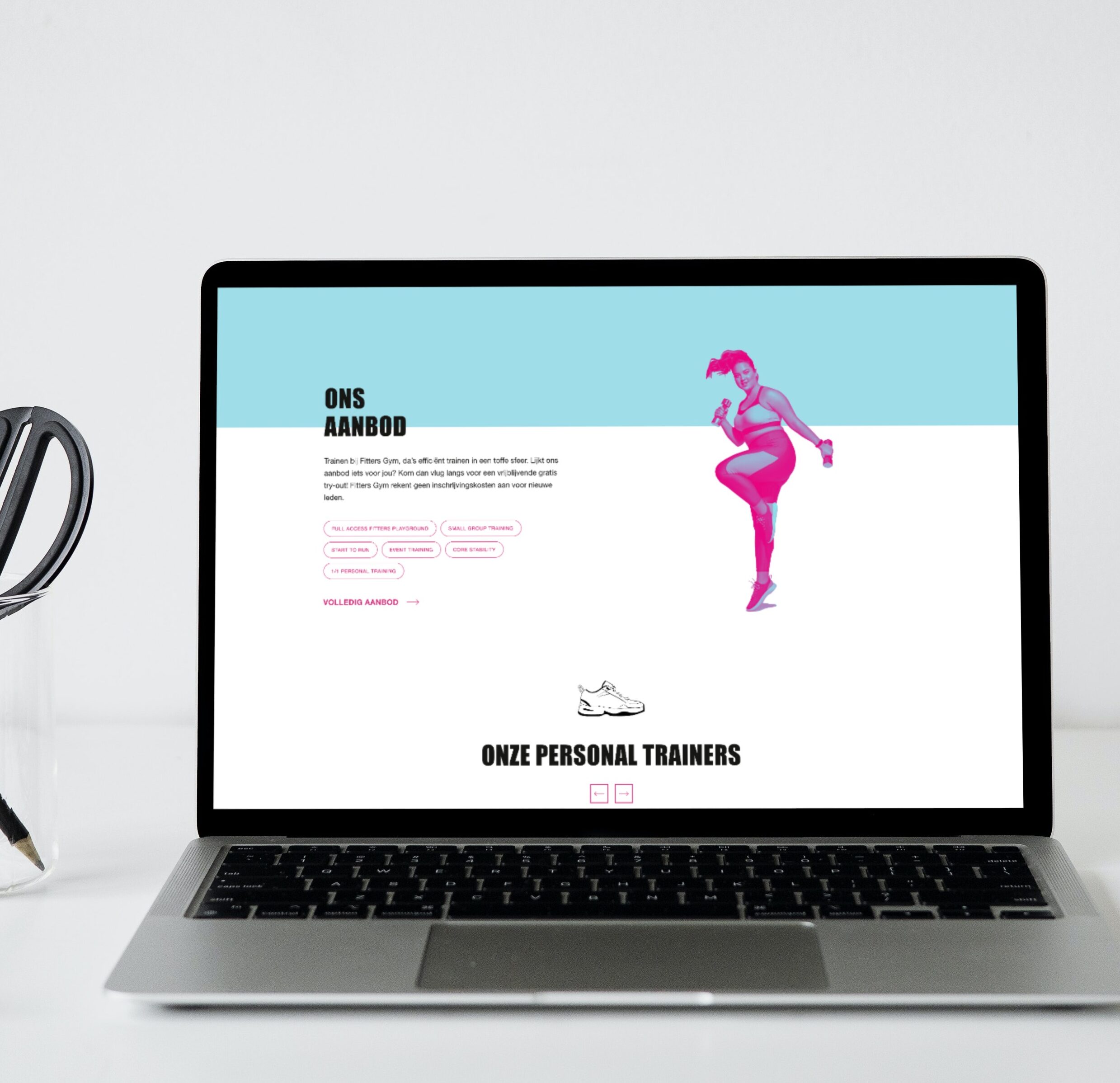 Project Fitters Gym | lsDevign - Custom Web Development en Webdesign in Lichtervelde